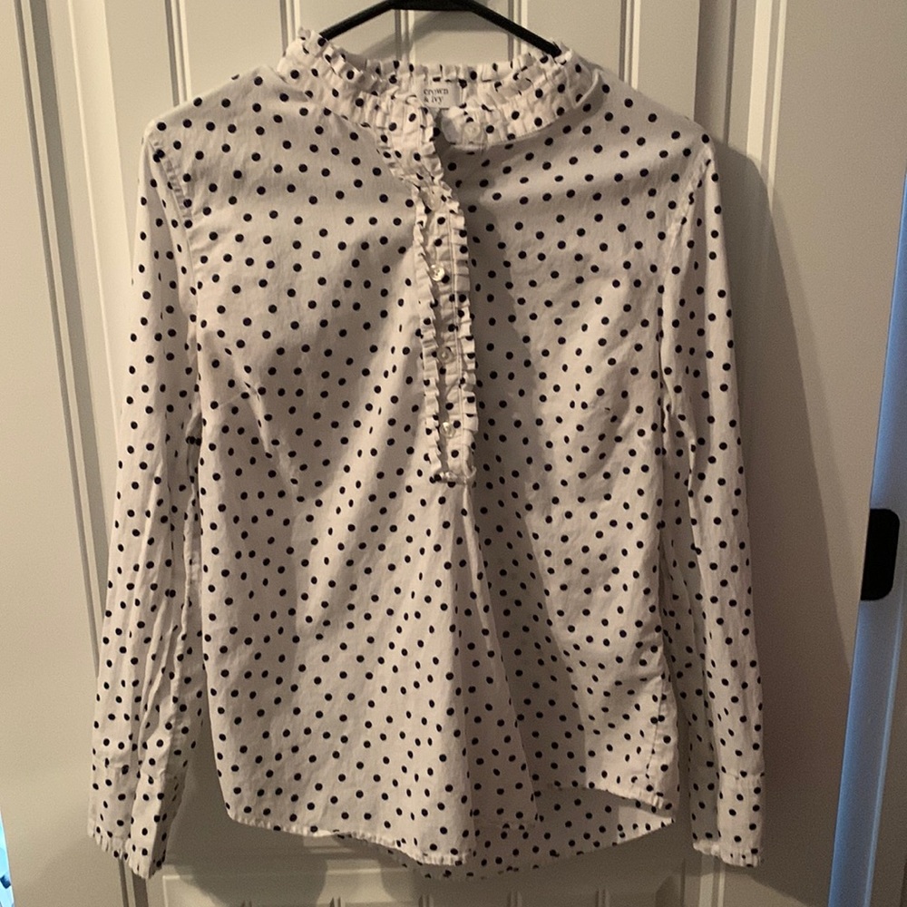 Polka dot top